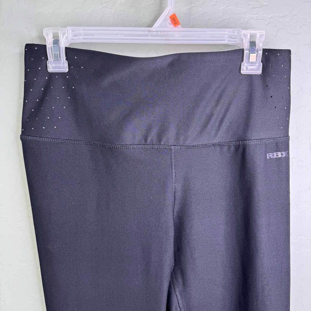 RBX Women’s Yoga Leggings Performance Black Large Ankle Length Skinny NWT - Picture 6 of 14